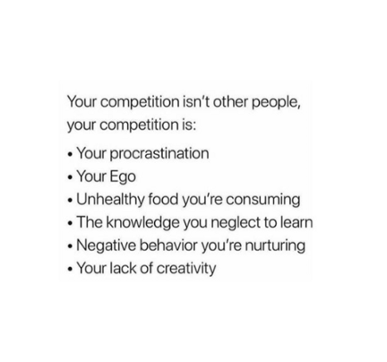 Your own competition 